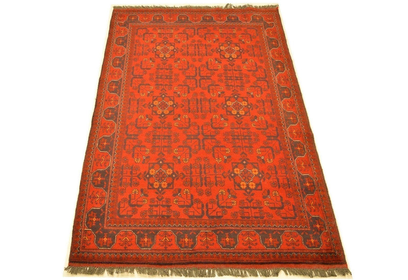 Afghan Rug, Khal Mohammadi Rug, Tribal Rugs, Red Rug, Living Room Carpet