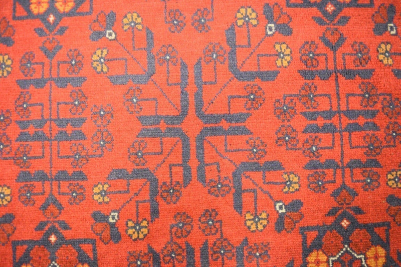 Afghan Rug, Khal Mohammadi Rug, Tribal Rugs, Red Rug, Living Room Carpet