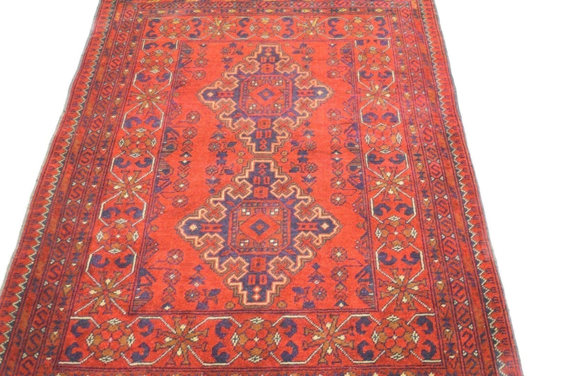 3x5 Tribal Afghan Khal Mohammadi Rug