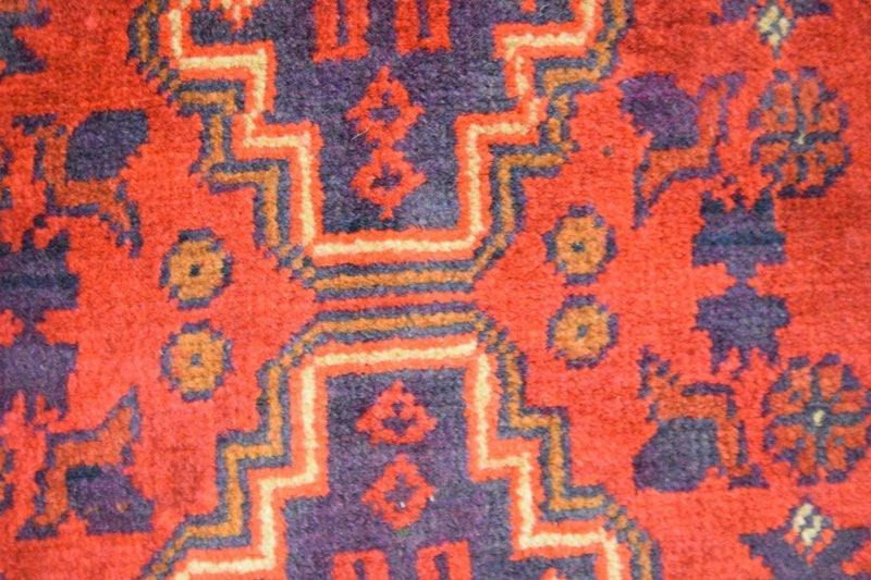 3x5 Tribal Afghan Khal Mohammadi Rug