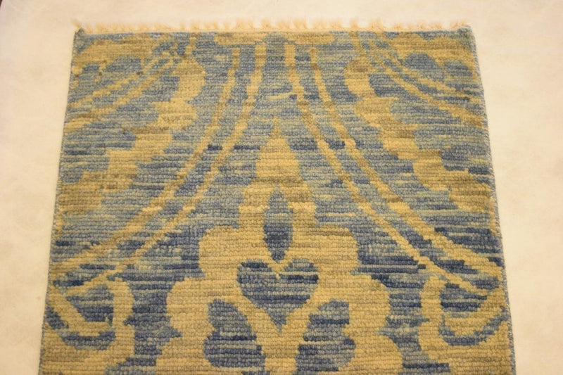 kashmiri rugs, indian rug, hand knotted rug, ocean breeze rug, 2x3