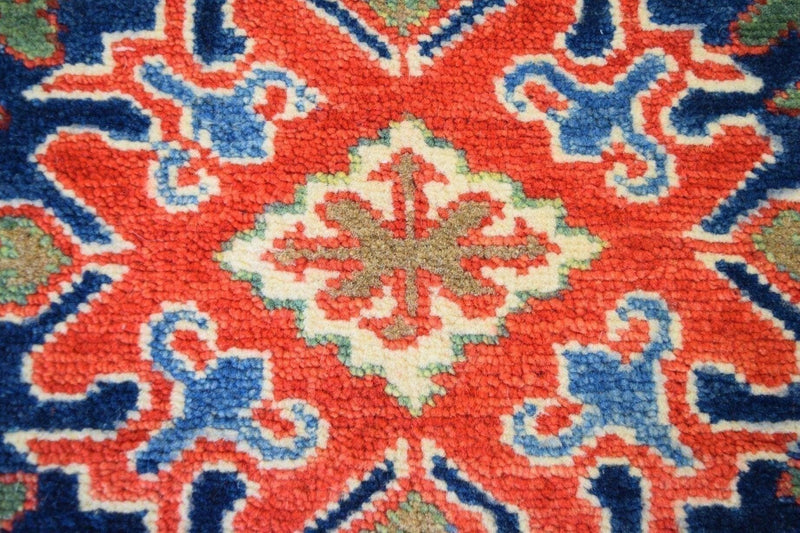 Kazak Rug, Multicolored Rugs, Tribal Rug, Rug 3x4, Afghan Rugs For Sale, What Size Rug For Dining Room