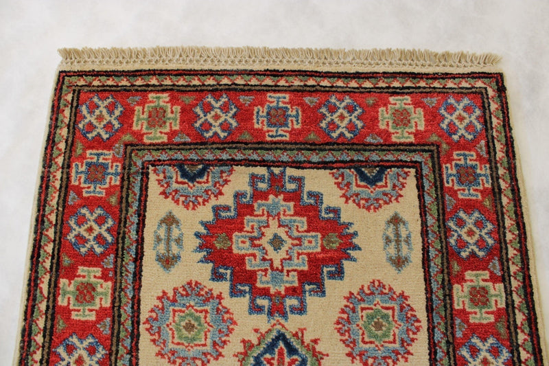 kazak rugs, afghan carpets, tribal area rugs, neutral rugs, bedroom size