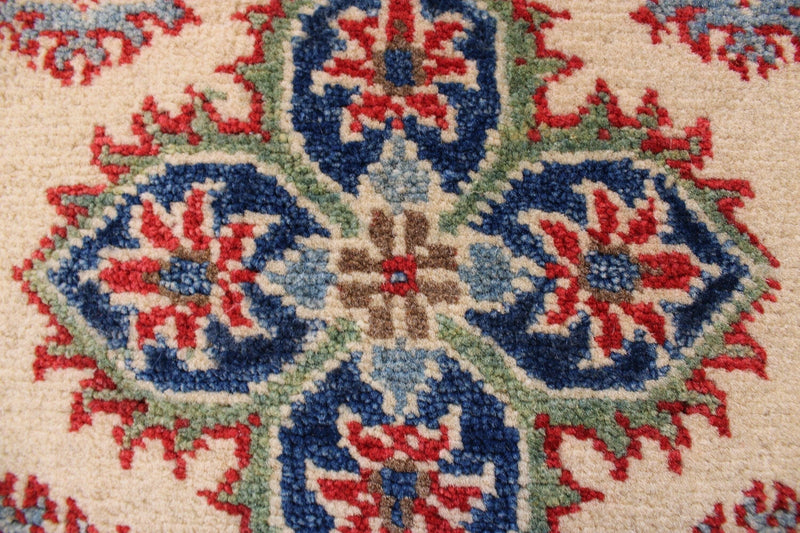 kazak rugs, afghan carpets, tribal area rugs, neutral rugs, bedroom size