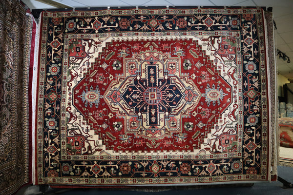 Serapi Rug, Indian Rug, Hand Knotted, 9x12 Rug