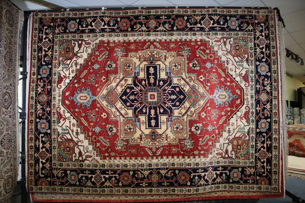 Serapi Rug, Traditional Rug, Neutral Rug, Knotted Rug