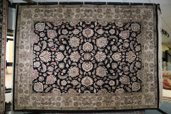 Jaipur Rug, 9x12 Oriental Rug, Hand Knotted Area Rug