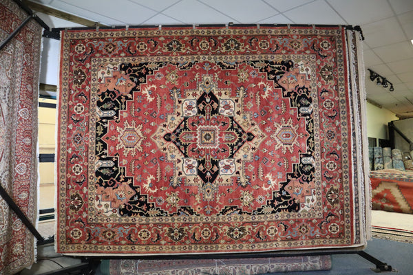 Serapi Rug, Bright Rug, Hand Knotted Oriental Rug