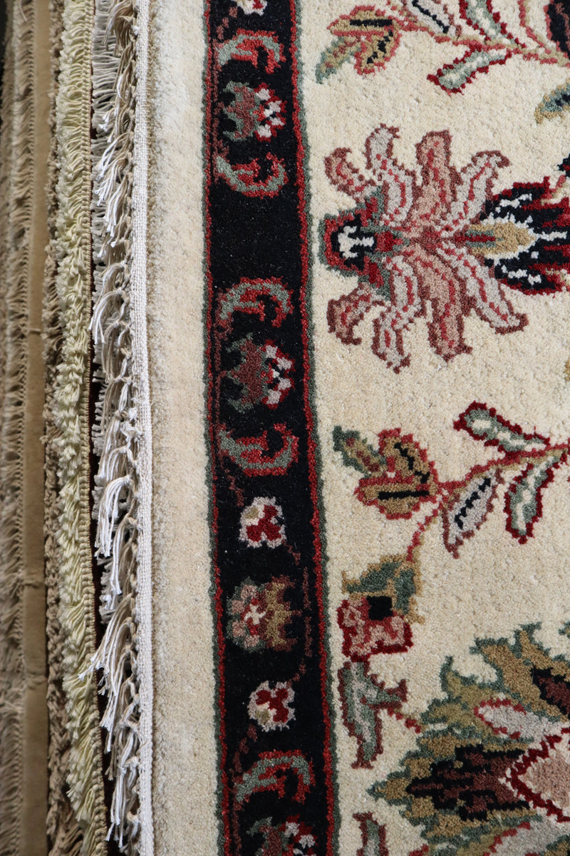 Ivory Rug, Oushak Rug, Traditional Rug