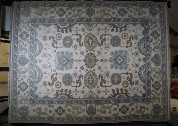 Oushak Rug, Persian Rug, Traditional Rug, 9x12 Rug