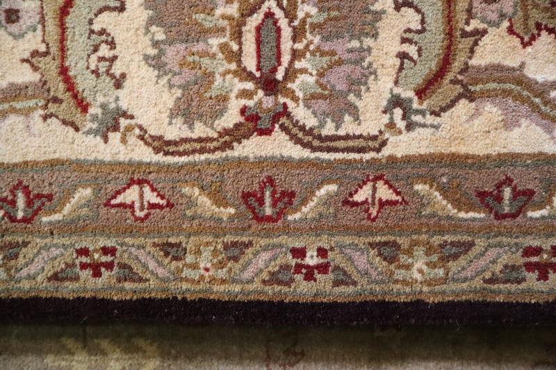 Agra Rug, Traditional Rug, Hand Knotted Rug, Wool Rug