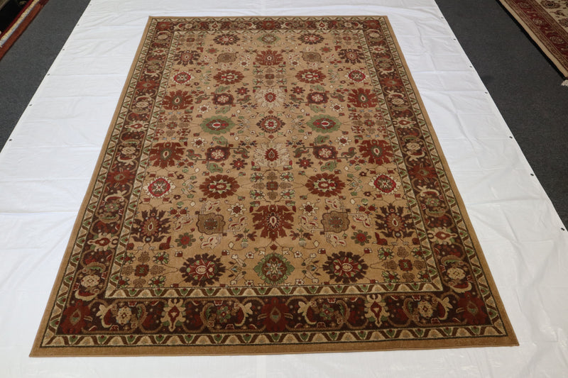 Traditional Rug, Indian Rug, Colorful Area Rug, 8x11 Rug