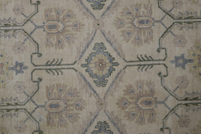 Peshawar Design Rug, Hand Knotted Afghan Rug, Area Rug On Carpet