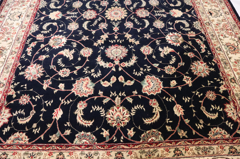 Traditional Rug, Indian Wool Rug, Colorful Area Rug