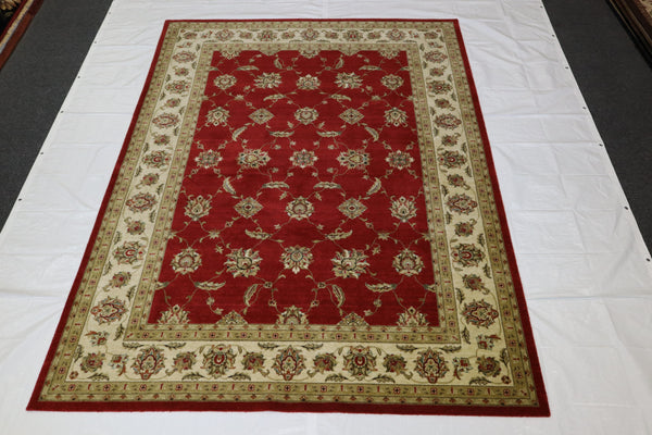 Traditional Rug, Indian Rug, 8x11 Area Rug, Natural Multi