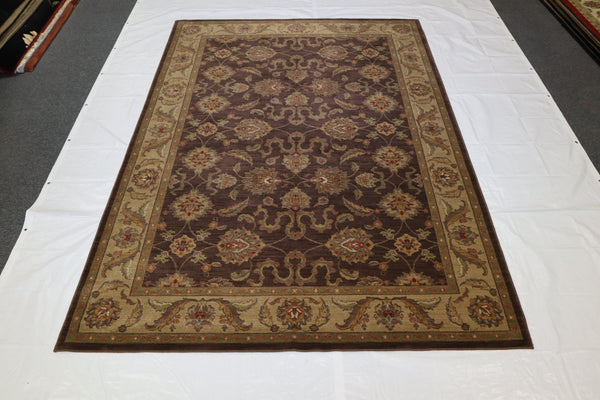 Oriental Rug, Traditional Rug, Indian Rug, 8x11 Area Rug