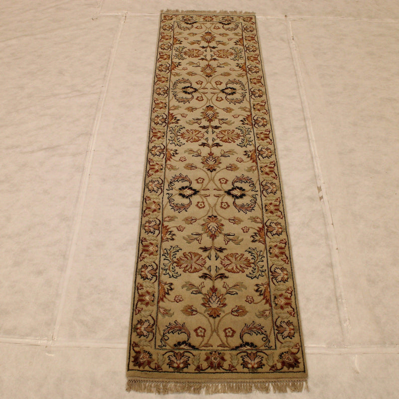 Flower Silk Handmade Persian Runner Rug