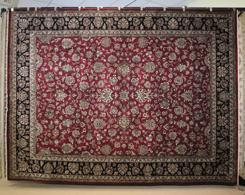 Kashan Rug, Red Rug, Sarukh Rug, Indian Rug