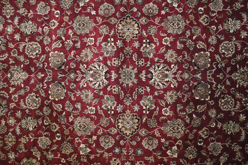 Kashan Rug, Red Rug, Sarukh Rug, Indian Rug