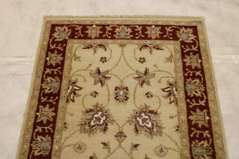 2'6" x 11'4" Oushak Hand Knotted Runner