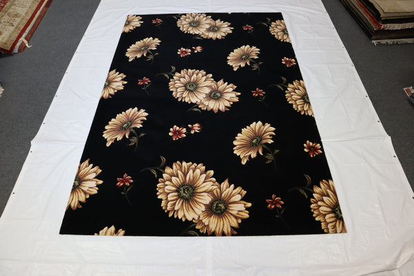 Hand Tufted Rug, Daisy M Design Rug, Indian Rug, 8x11 Rug