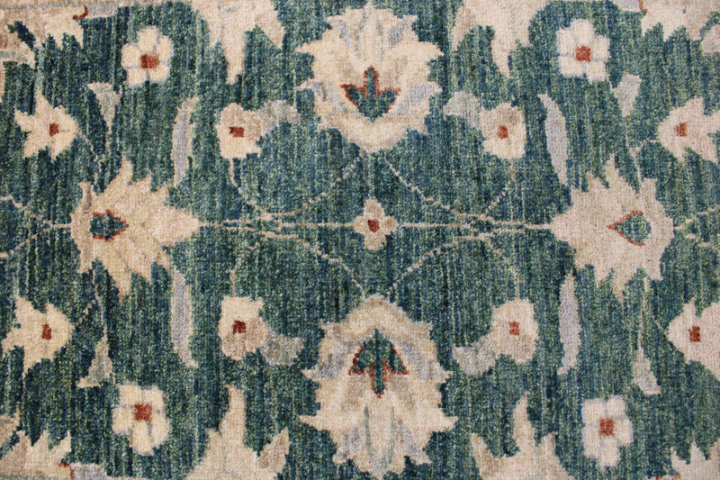 2'9" x 11'8" Oushak Hand Knotted Runner