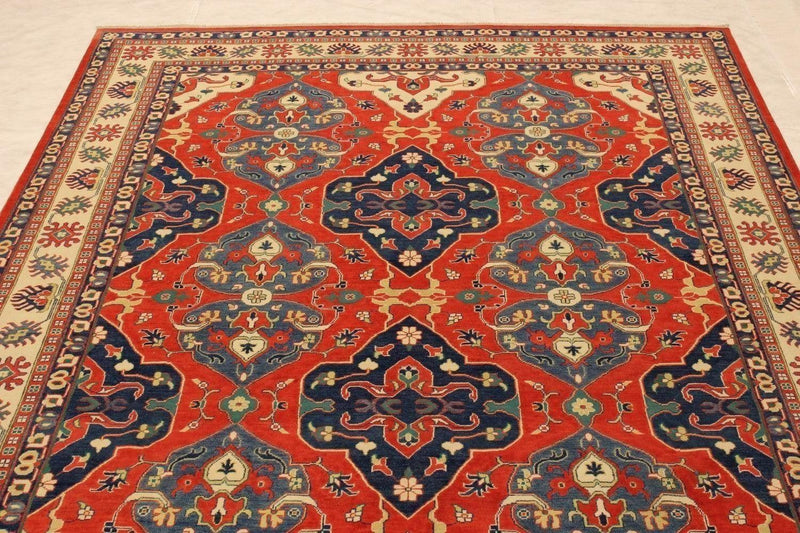 Kazak Rug, Colorful Rugs, Tribal Rugs, What Size Rug For Living Room, Afghan Rug