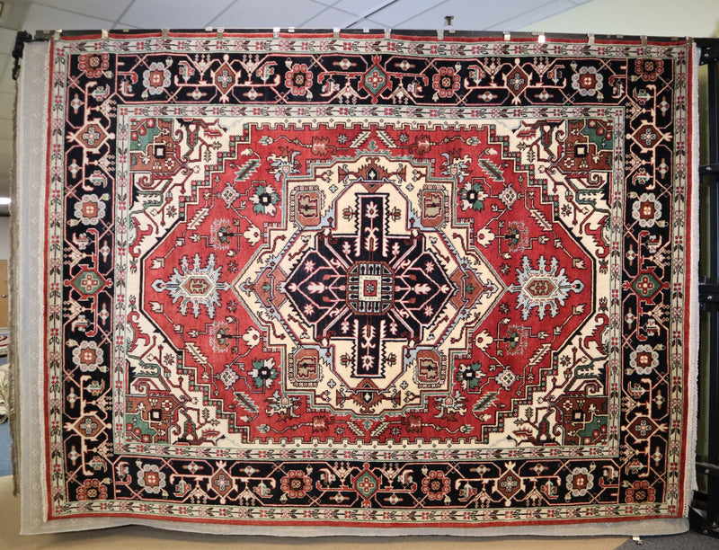 Persian Design Rug, Indian Serapi Rug, area rugs sizes