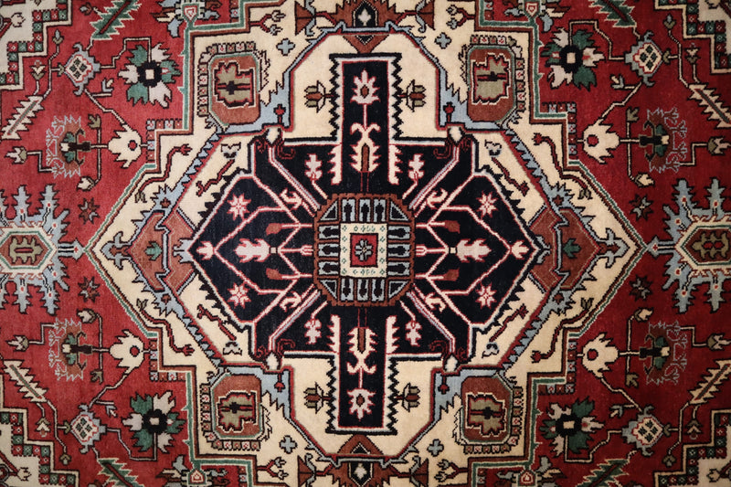 Persian Design Rug, Indian Serapi Rug, area rugs sizes