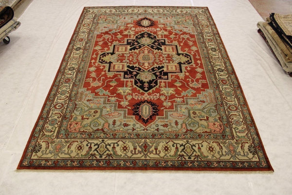 Serapi Rugs, Colorful Area Rugs, Oriental Rug, Rug On Carpet,10x14 Rug 