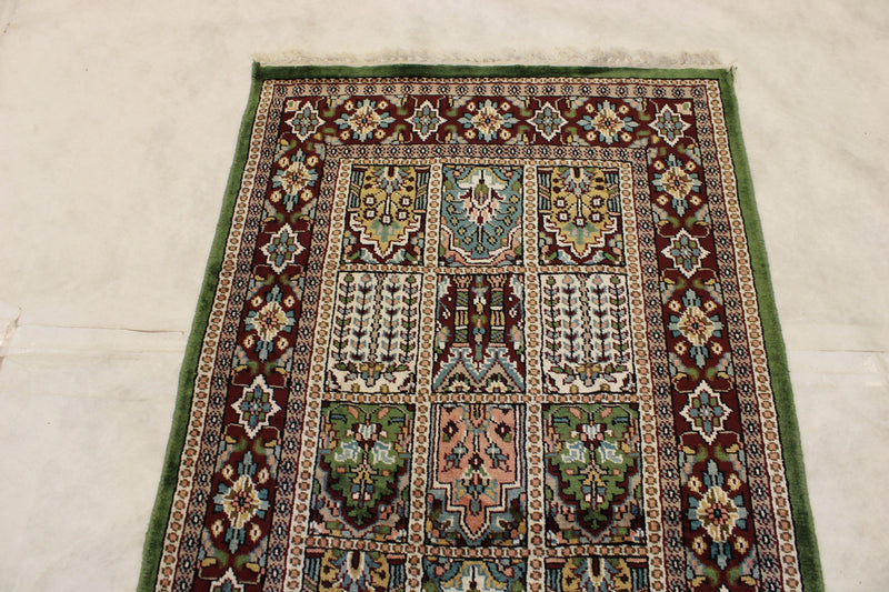 2'6" x 12'3" Jammu Hand Knotted Runner