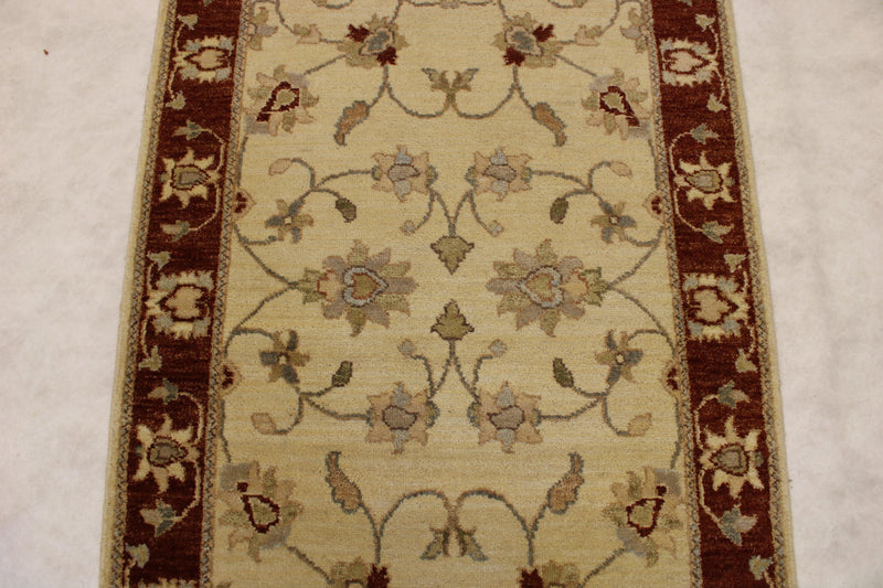 2'6" x 11'3" Oushak Hand Knotted Runner