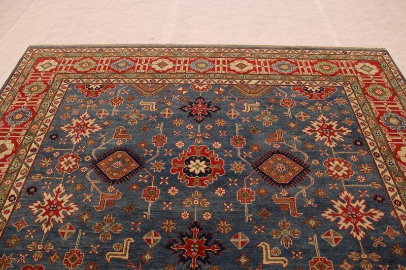 Tribal Rug, Kazak Rug, Afghan Rug, Colorful Rugs, What Size Rug For Bedroom 