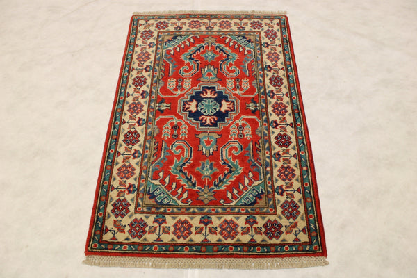 Kazak Rugs, Afghan Rug, Colorful Rugs, Area Rug Sizes, 3x4 Rugs