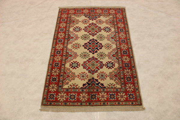 Kazak Rug, Afghan Rug, 3x4 Rug, Dining Room Rug Size, entry rugs for hardwood floors, Hand Knotted Wool Rugs