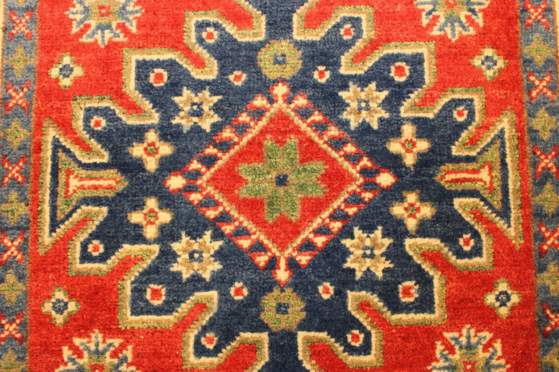 Kazak Rug, Tribal Rugs, Afgan Rugs, Elegant Rugs, 3x4 Area Rugs