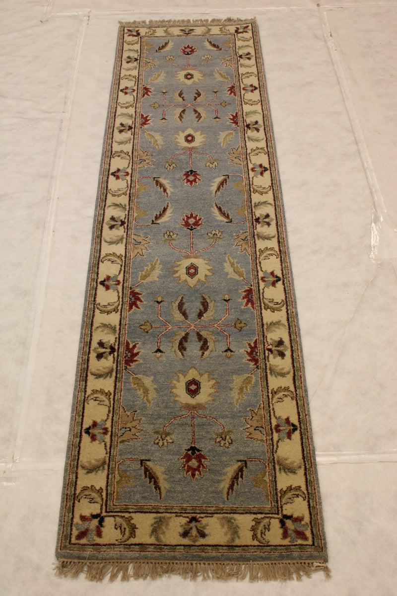 2'7" x 10'0" Indian Hand Knotted Rugs