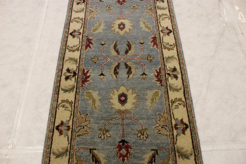 2'7" x 10'0" Indian Hand Knotted Runner