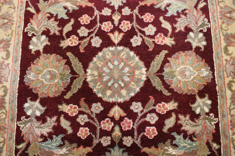 2'7" x 9'10" Oushak Hand Knotted Rug