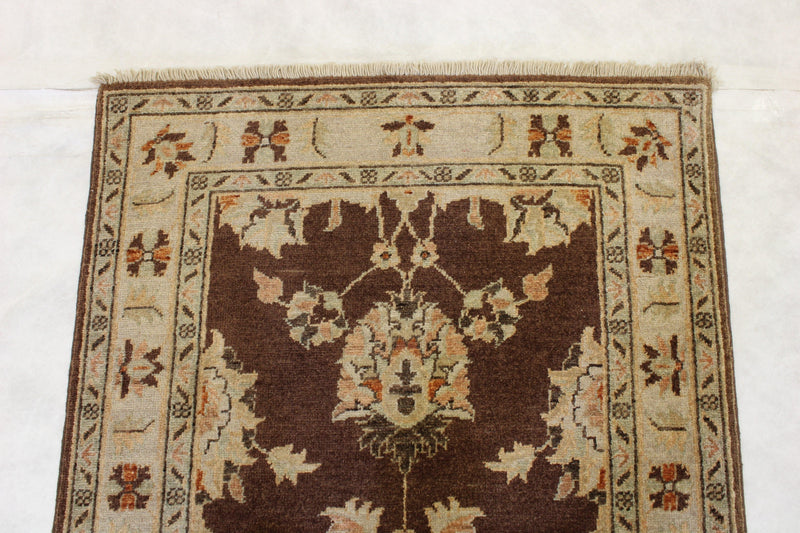 2'9" x 9'10" Oushak Hand Knotted Runner