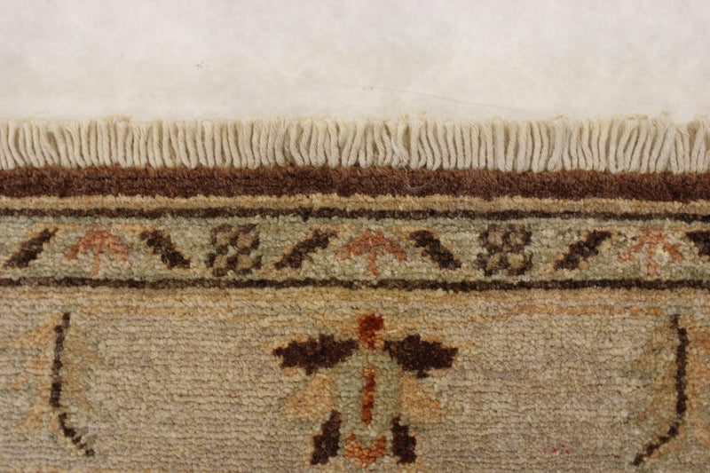 2'9" x 9'10" Oushak Hand Knotted Runner