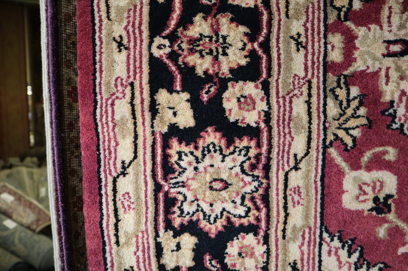 Herbal Rug, Traditional Rug, Indian Wool Rug, Area Rug On Carpet