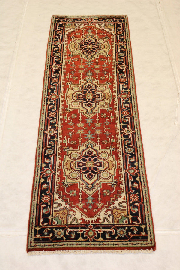 Serapi Caucasian Heriz Persian Kazak Rug