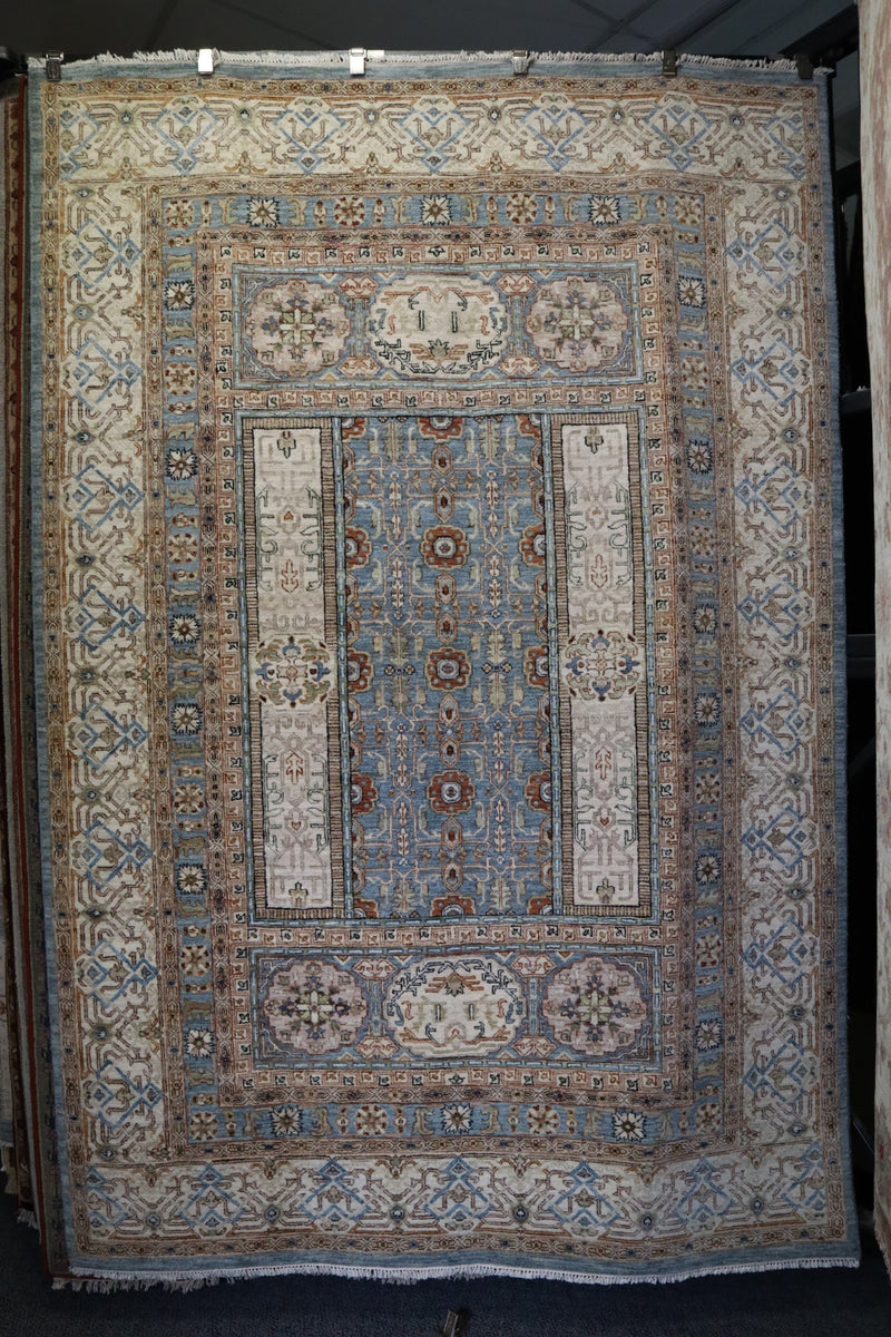 Mumlook Rug, Persian Design Rug, Hand Knotted Indian Rug