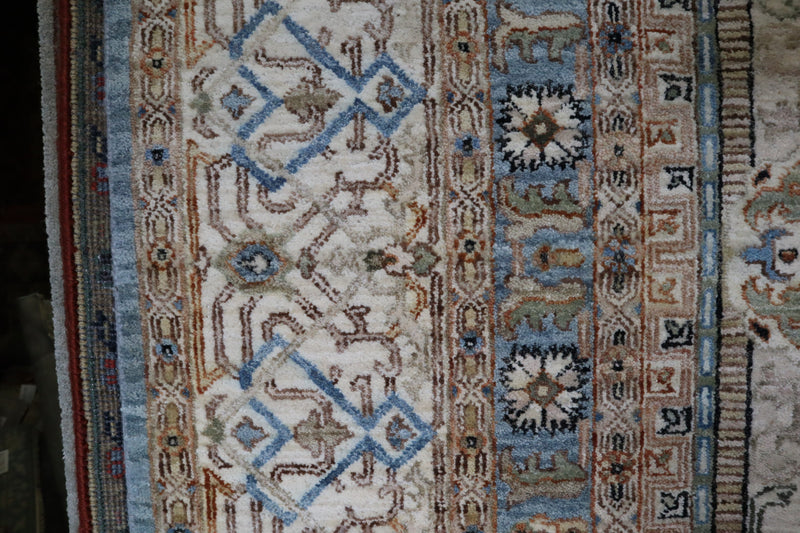 Mumlook Rug, Persian Design Rug, Hand Knotted Indian Rug