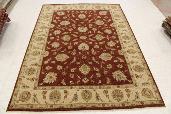 Hand Knotted Wool Rug, Oriental Area Rugs, Indian Rugs, Rug 10x14