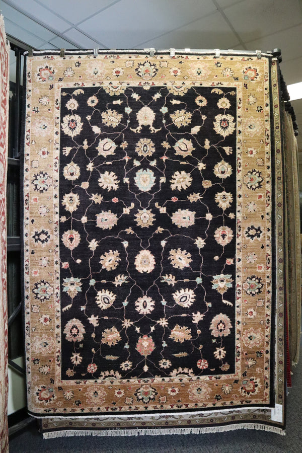 Hand Knotted Pakistani Rug, Oushak Design Rug, Area Rug