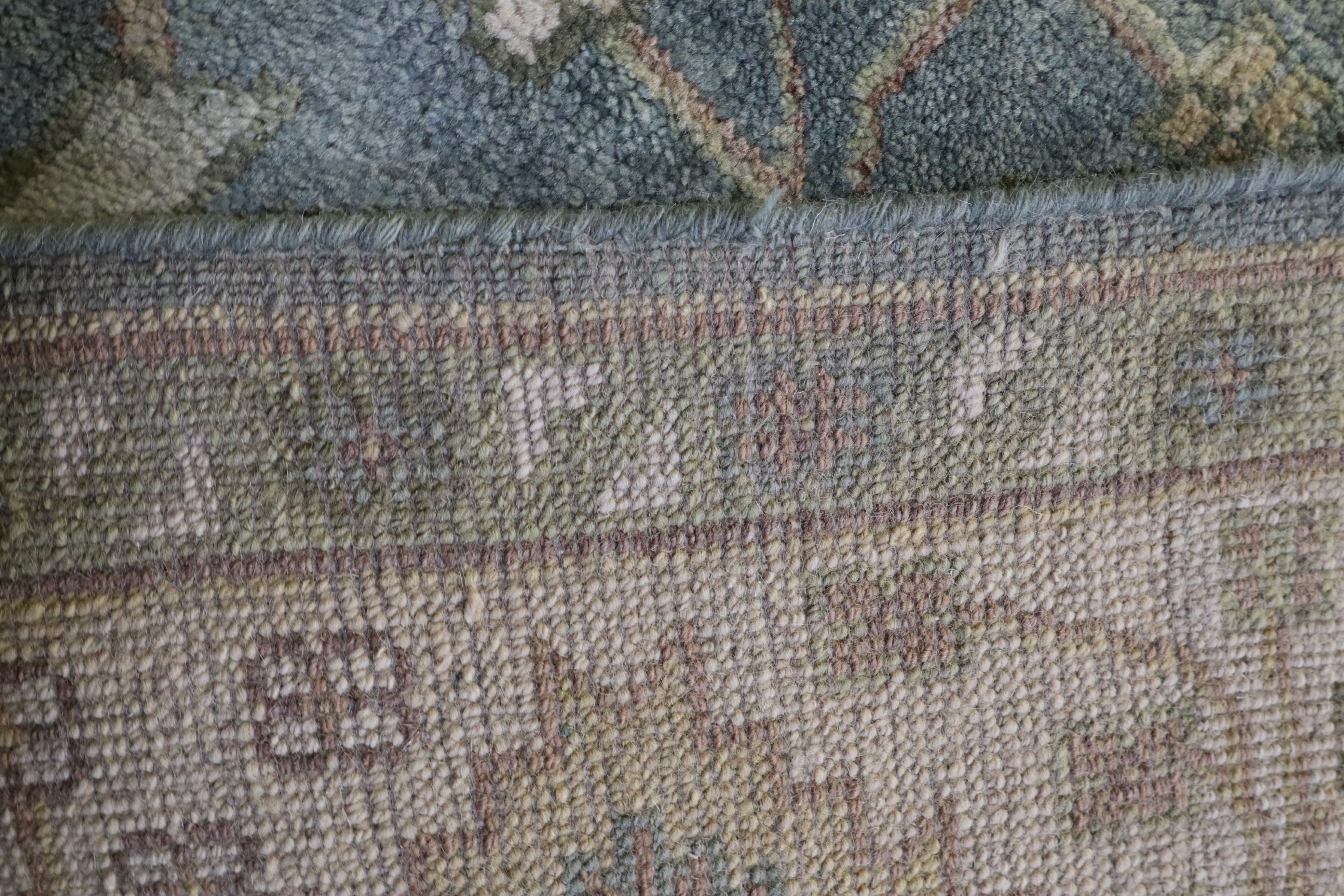 Indian Wool Rug, Oushak Design Rug, Area Rug 6x9, Rugs To Go