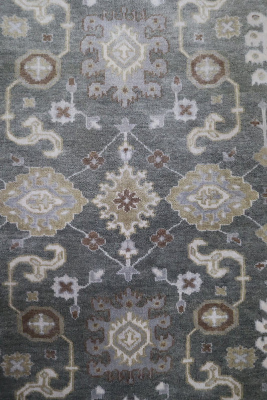 Oushak Rug, Persian Design Rug