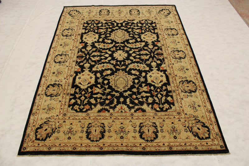 Black Rug, Afghan Rug, Oushak Rug, What Size Rug For Living Room, 8x11 Rug